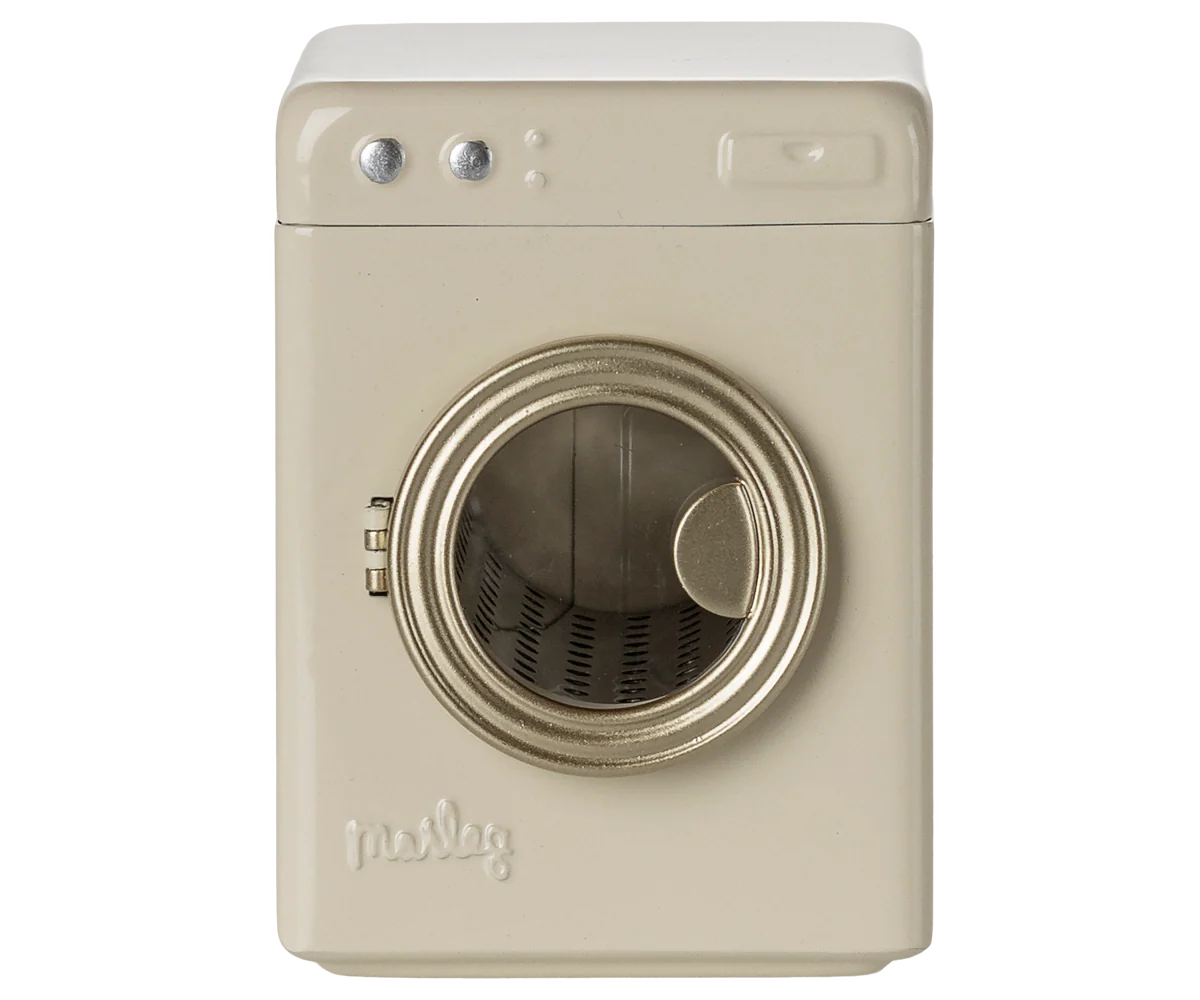 Maileg Wasmachine. Muis - Gebroken wit